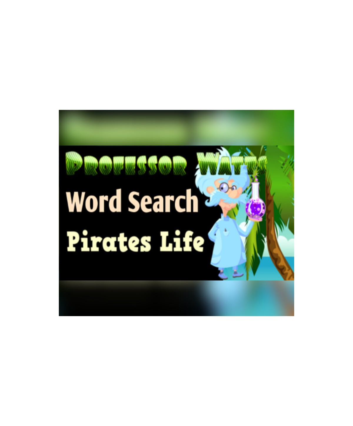 Professor Watts Word Search: Pirates Life Steam Key GLOBAL